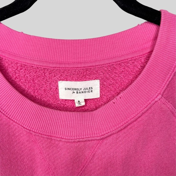 Sincerely Jules for Bandier Pink Sweatshirt - Picture 3 of 5